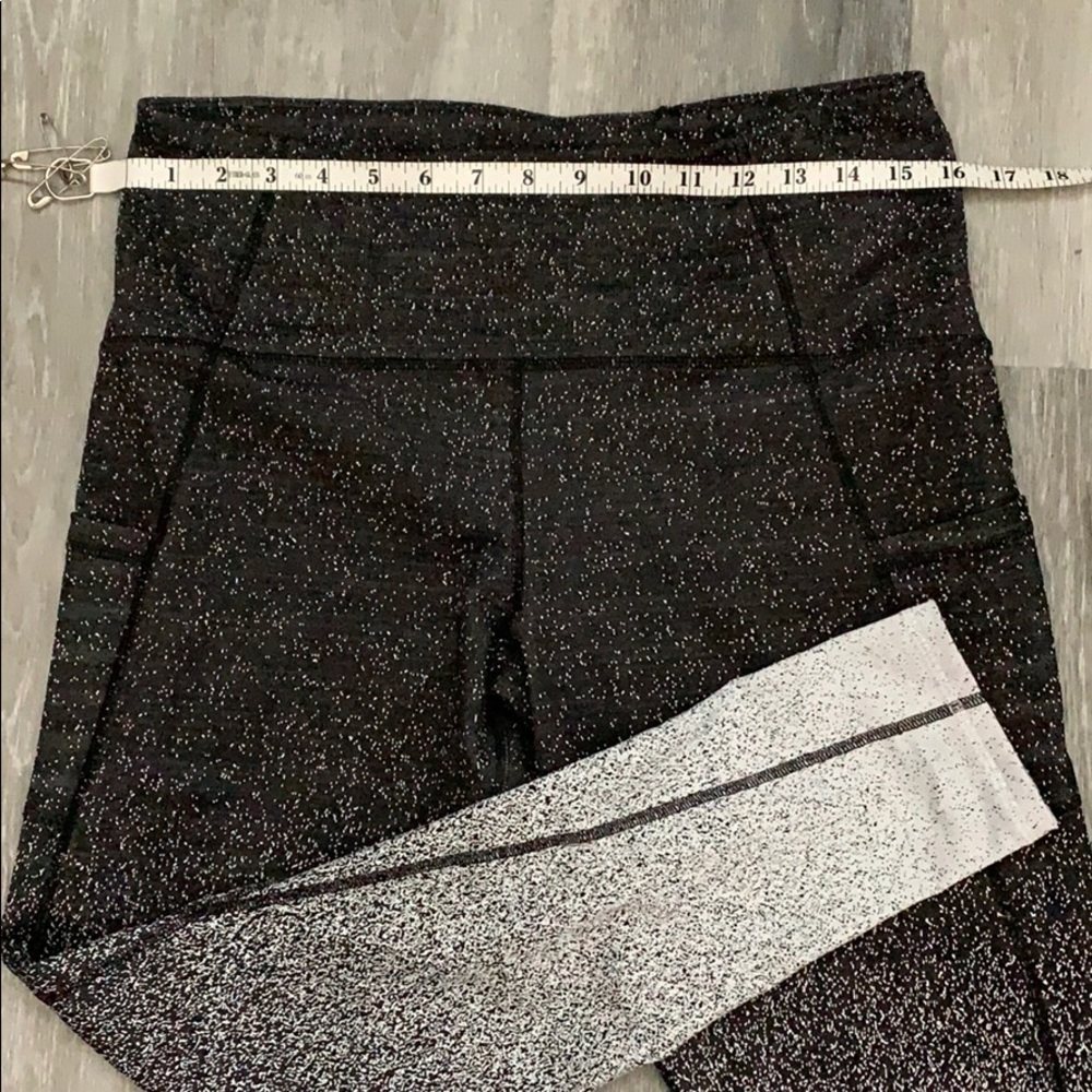Champion White/Black 7/8 Tights
